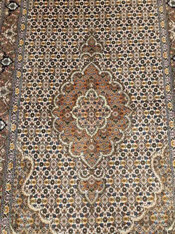 312x80 vintage handgeknoopt perzisch tapijt tabriz 50raj ID27252 - Afbeelding 2