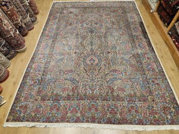 325x228 vintage handgeknoopt perzisch tapijt kirman ID27400