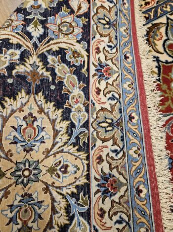 310x197 vintage handgeknoopt perzisch tapijt isfahan ID27809 - Afbeelding 3