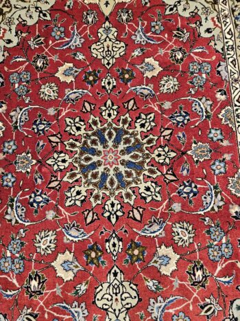 164x103 vintage handgeknoopt perzisch tapijt tabriz 50raj ID27934 - Afbeelding 2